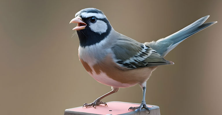birds may be startled by loud noise