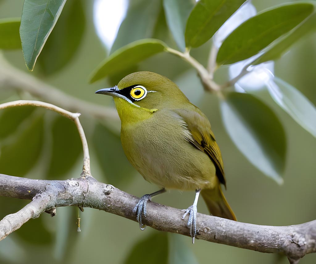 Mauritius Olive White-Eye