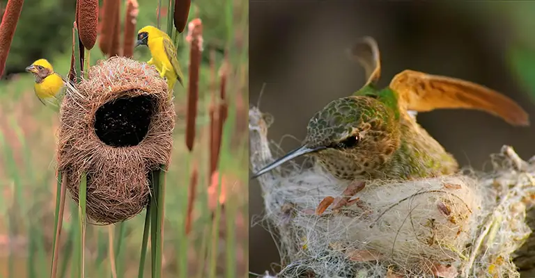 What Are Some Common Bird Nesting Techniques