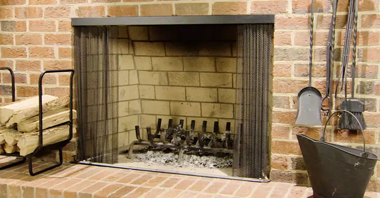 Open the Fireplace Damper or Door