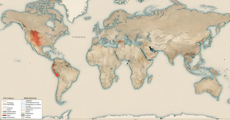 Ciconia Range Map