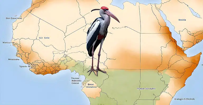 Marabou Stork Range Map