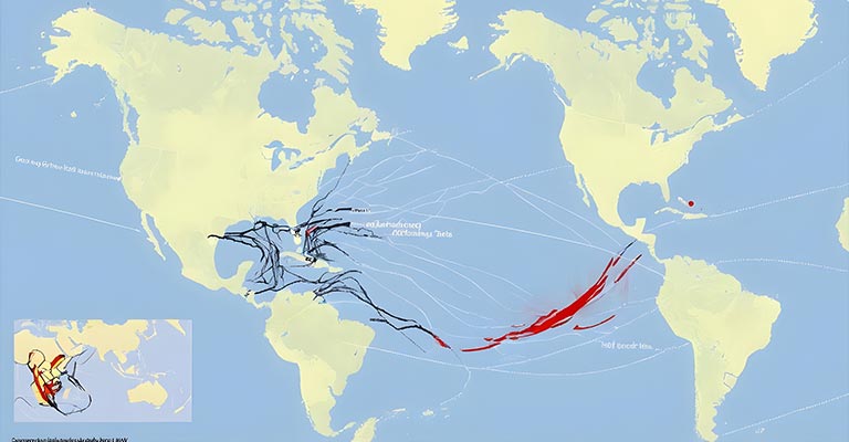 Red-billed Tropicbird Range Map
